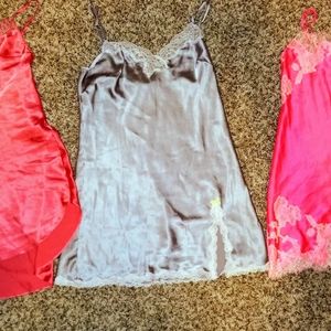 Set of 3 Victoria's secret nighty/slip